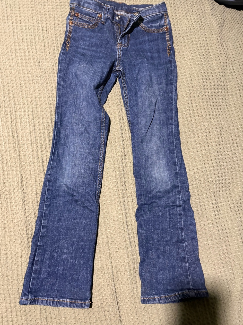 Wrangler Blue Bootcut Jeans